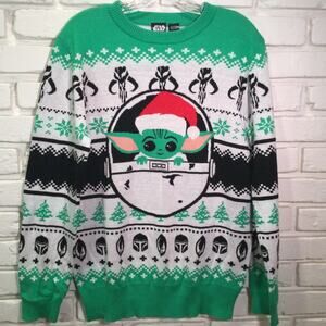 Ugly Christmas Sweater Star Wars themed unisex L, runs small